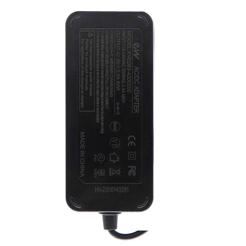 Cargador Premium 36V (salida 42v) 2A - GTC 8mm magnético para Mi4 pro (1st Gen) 2/3