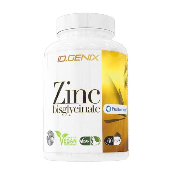 IO.GENIX Zinc bisglycinate - 60 capsules de IO.Genix