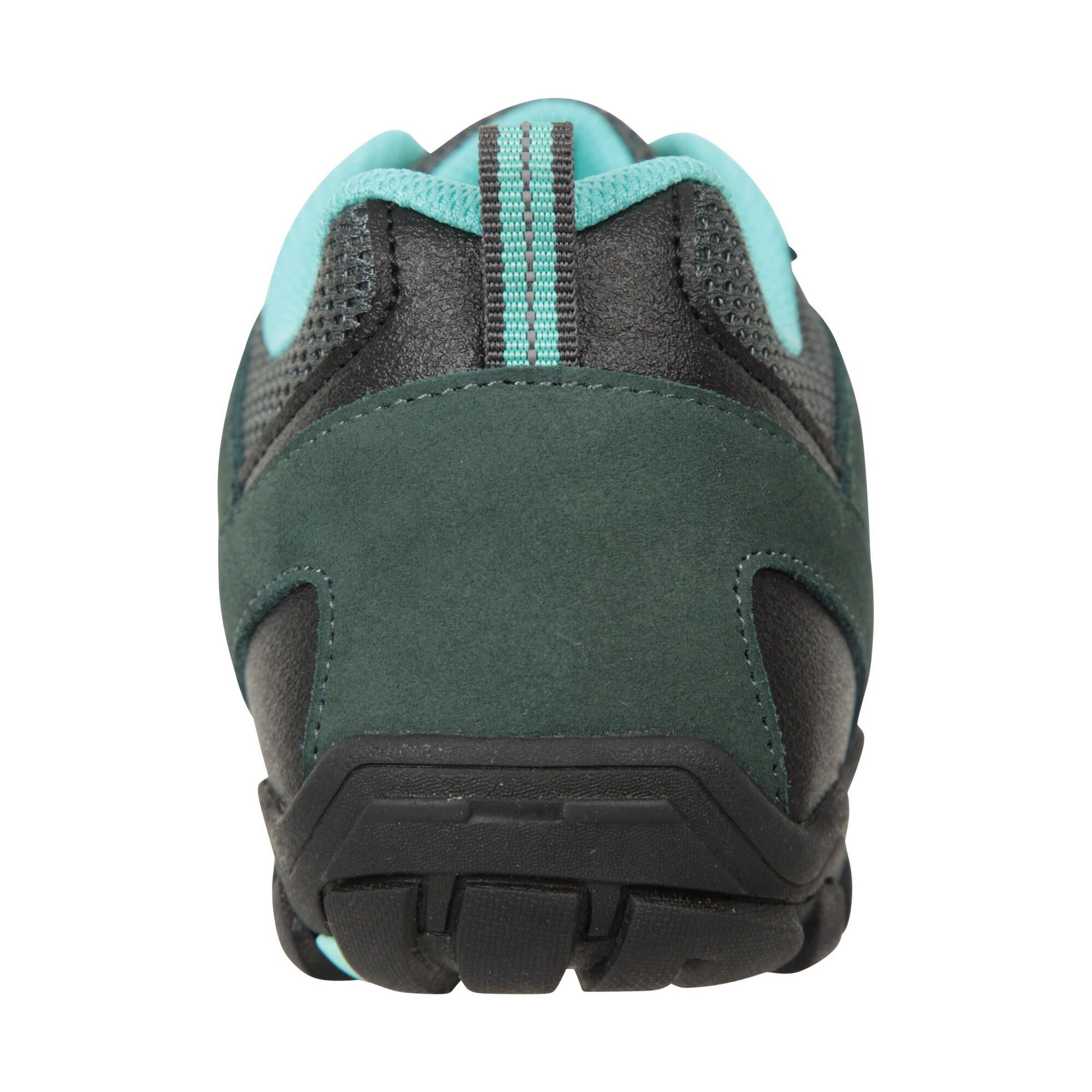 Chaussures De Marche OUTDOOR Femme (Gris Foncé / Bleu Pétrole) 2/4