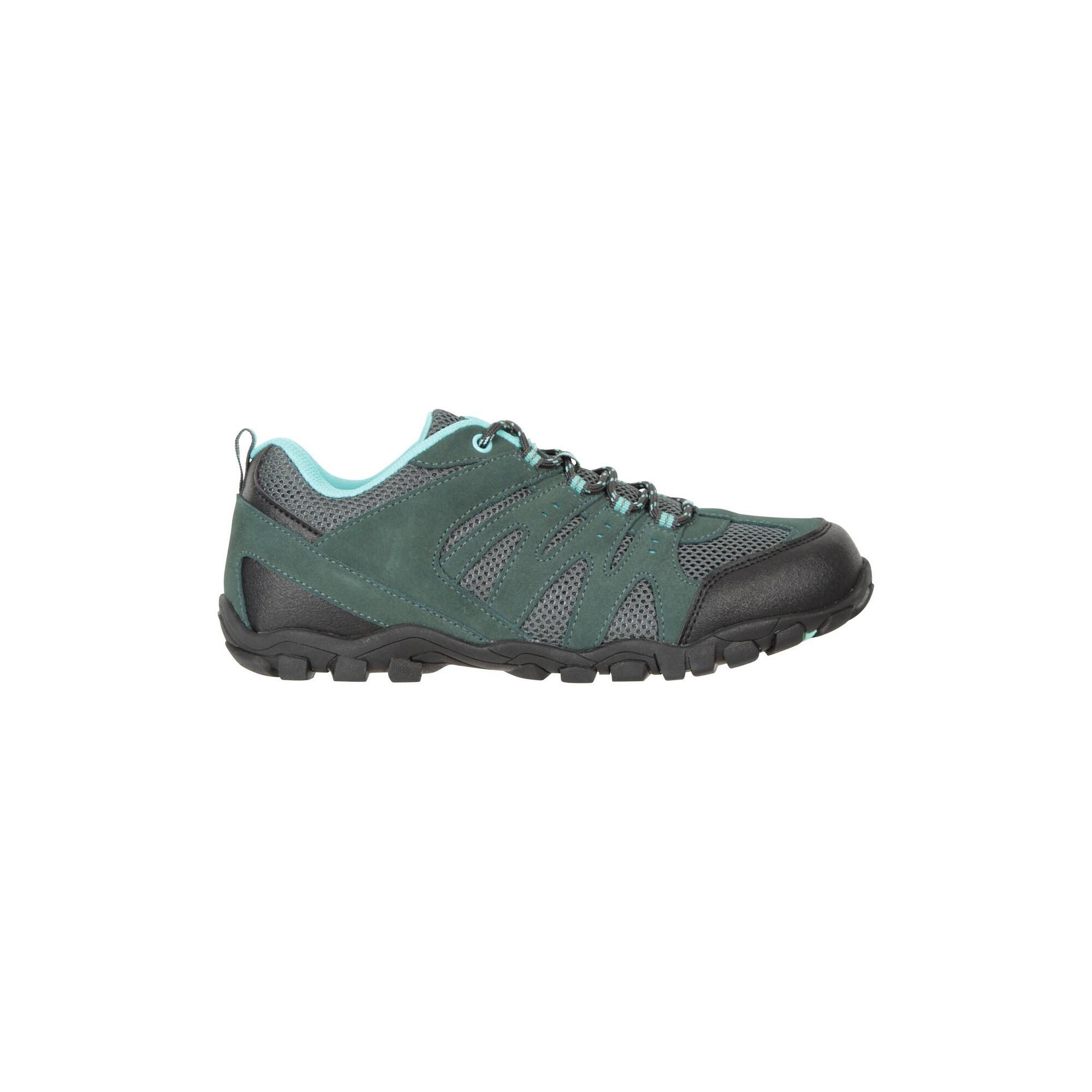 Chaussures De Marche OUTDOOR Femme (Gris Foncé / Bleu Pétrole) 4/4