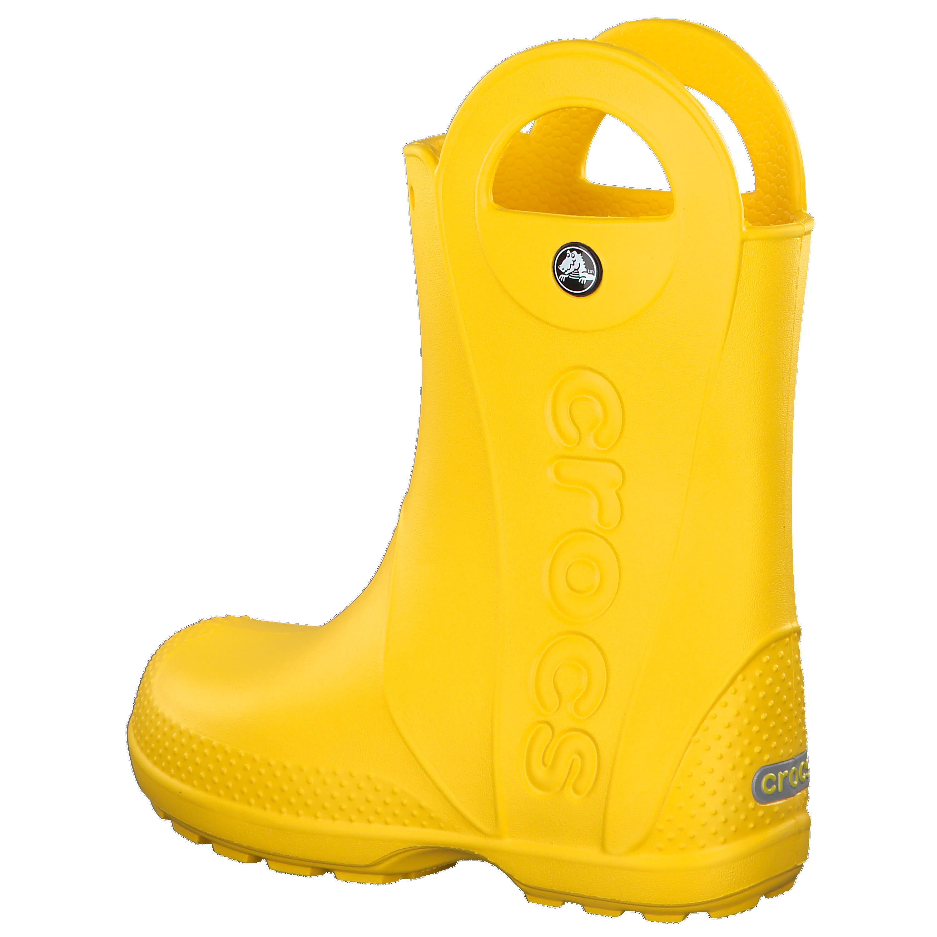 Chaussures aquatique enfants Crocs Handle Rain Boot Kids 3/7