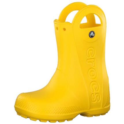 Bottes Crocs Handle It Rain, Jaune, Enfants