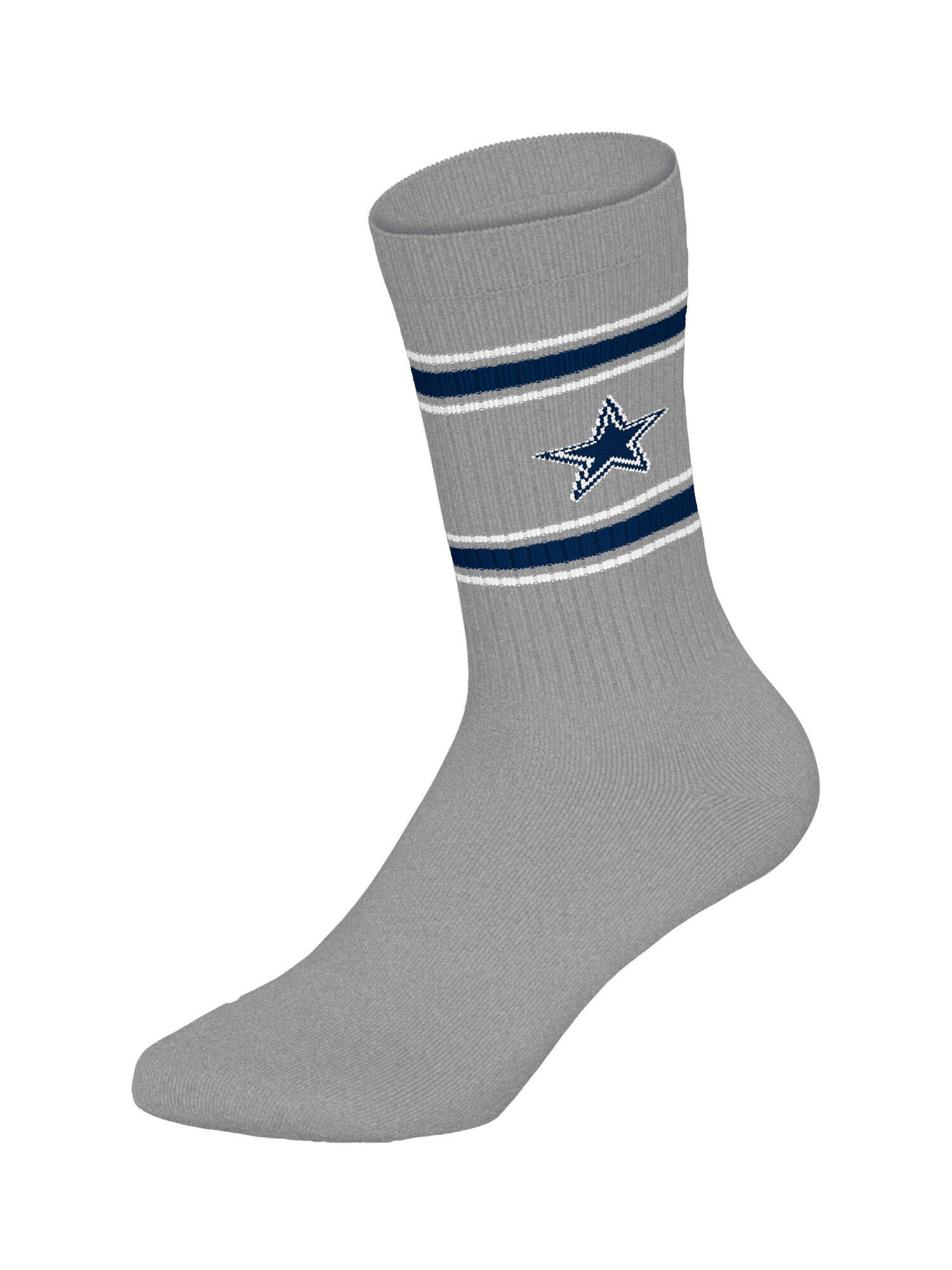 American Football Freizeitsocken atmungsaktiv unisex - Dallas Cowboys Crew mehrf 2/4