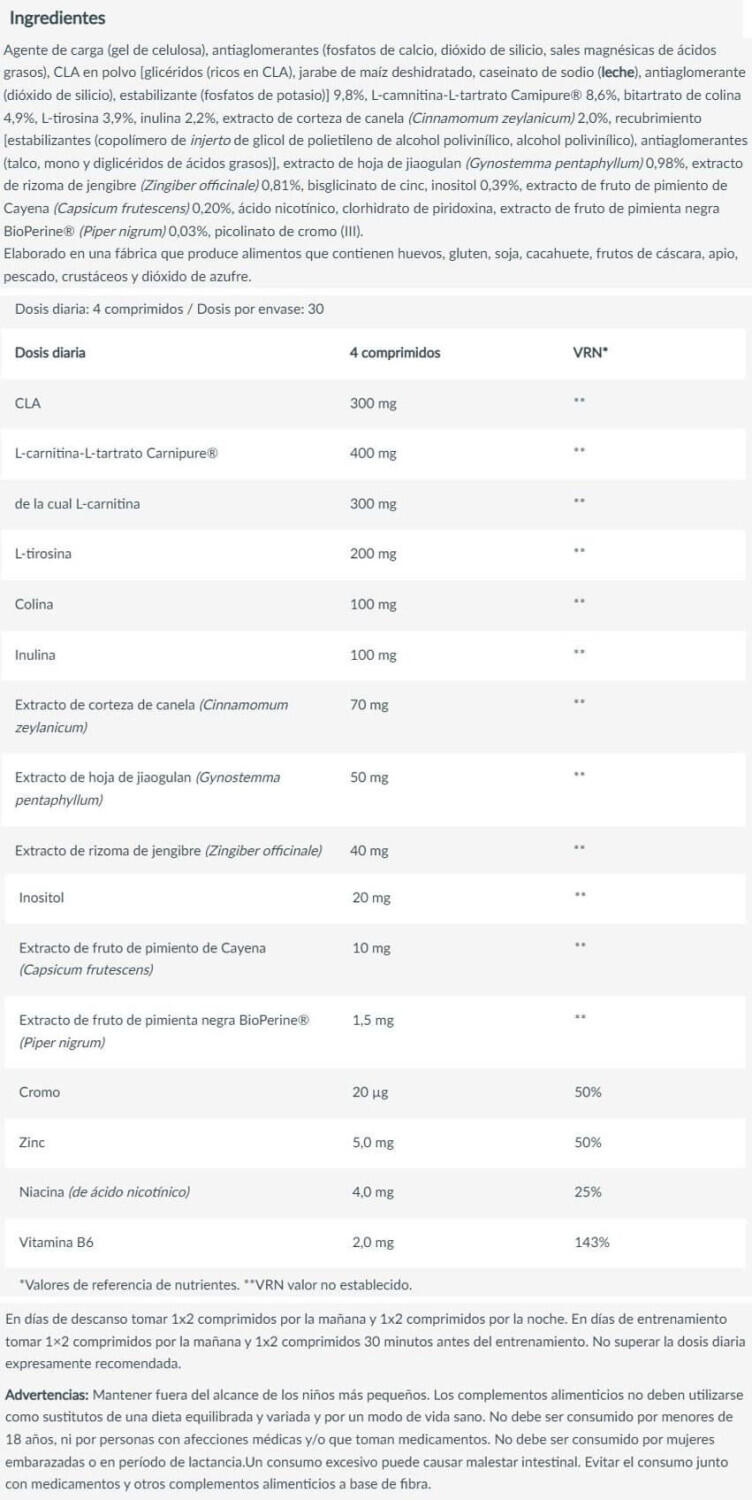 Super Burn - 120 tabletek Biotech USA 3/4