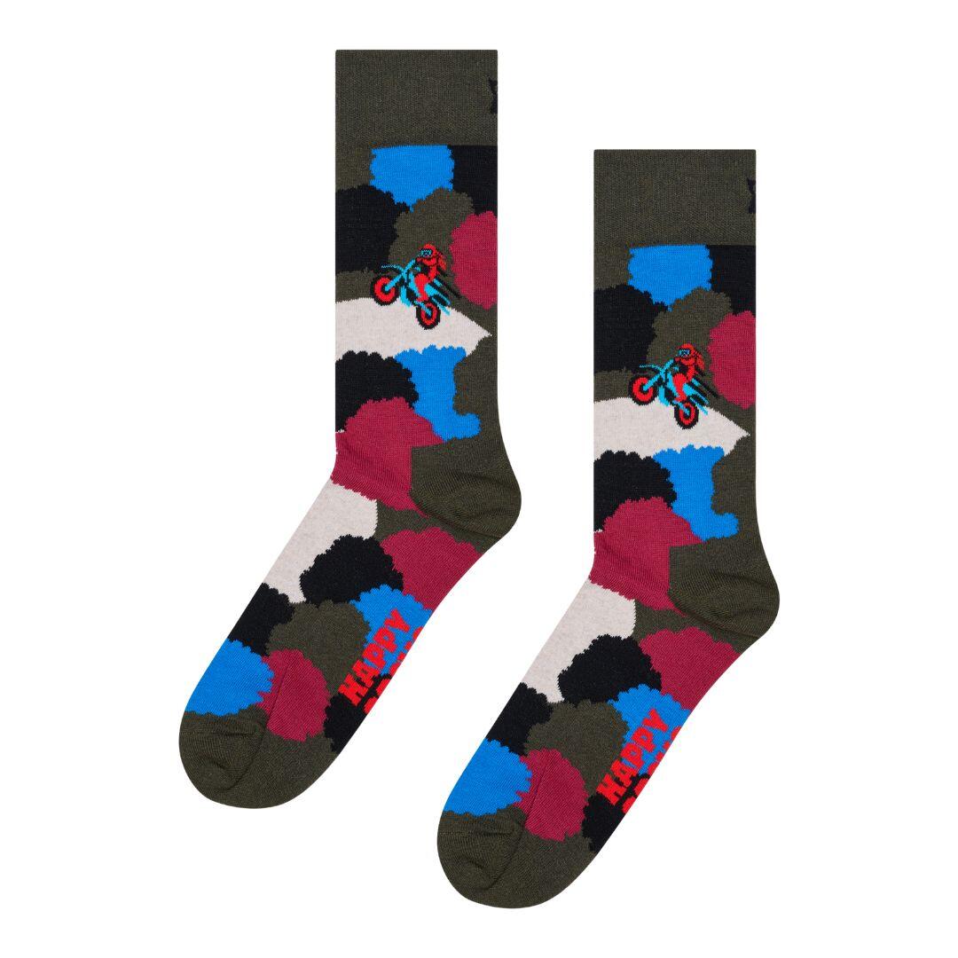 Chaussettes Chaussettes Happy Socks Motor bike-41/46 1/1