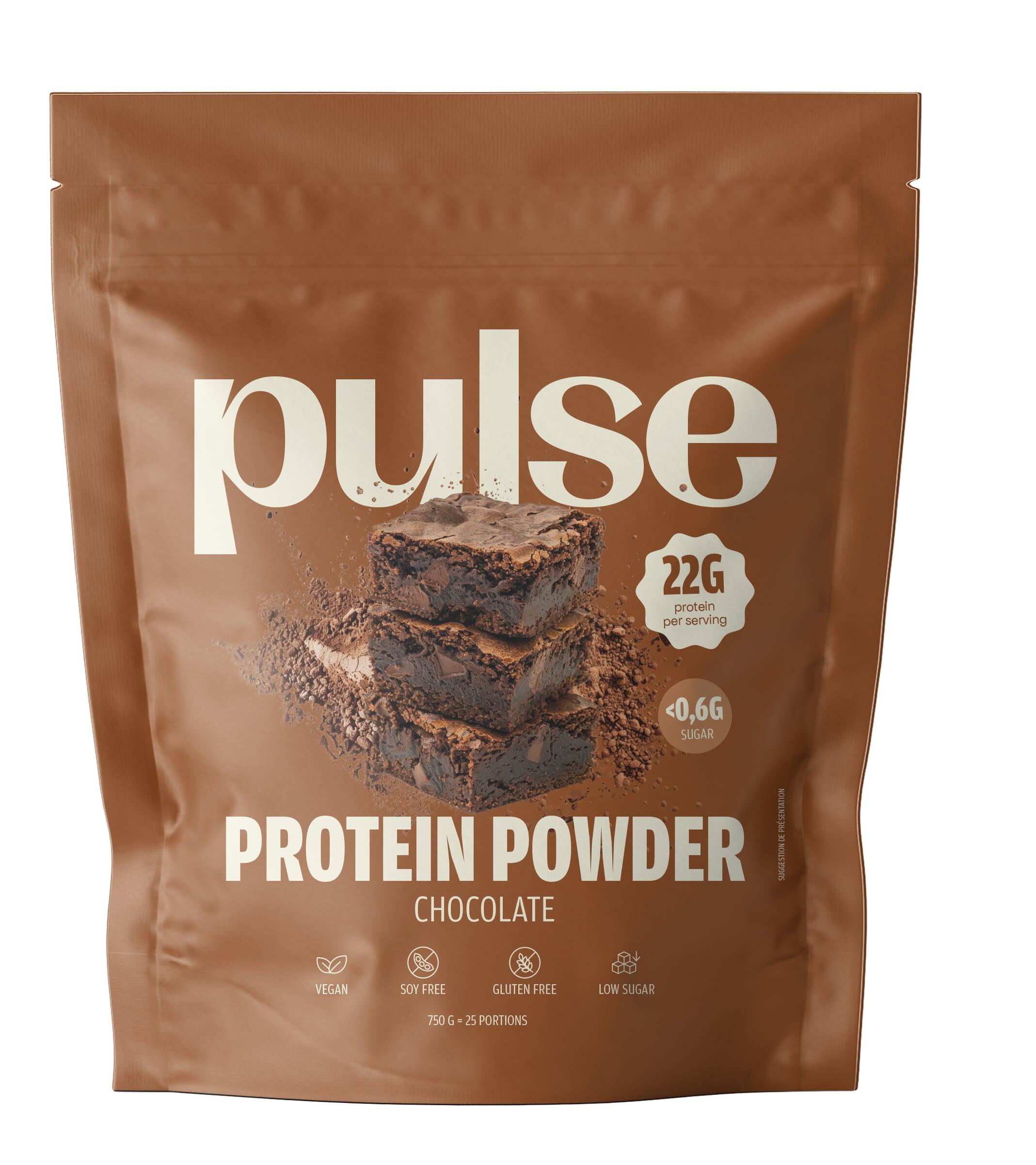 Poudre protéinée vegan chocolat 750g 1/7