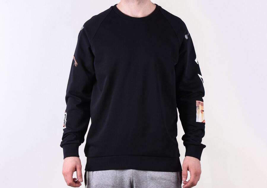 Bluza męska nike air jordan jumpman lwt gfx crew black