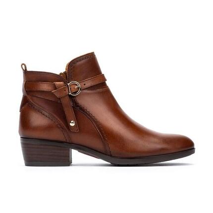 Flache Stiefeletten Damen Pikolinos W1u-8901 Braun