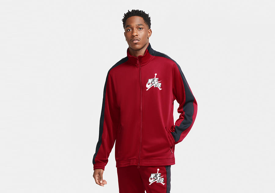 Sweat universel hommes Nike Air Jordan Jumpman Classics Trickot Warmup Jacket 2/2