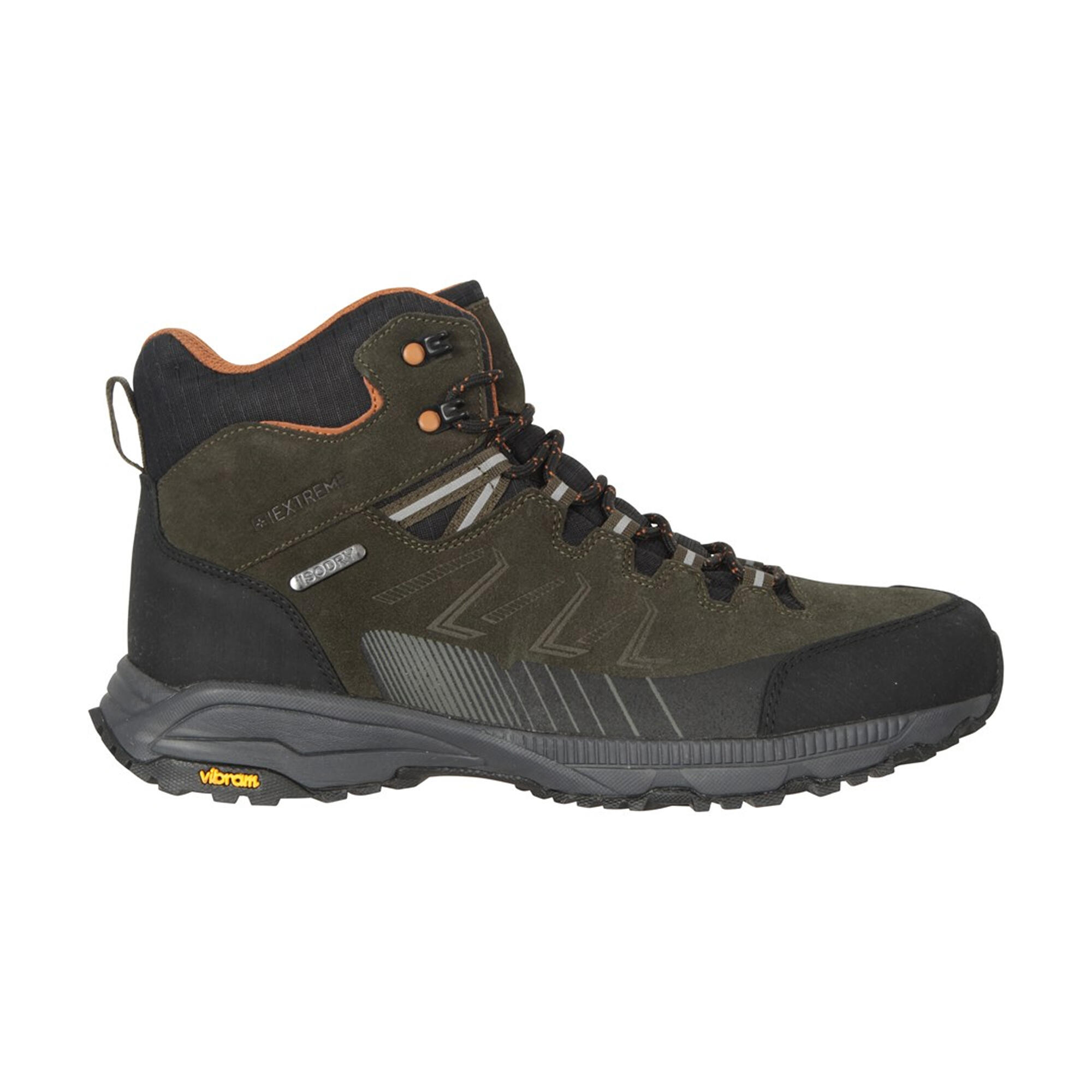 Scarponcini Da Passeggio Pelle Uomo Mountain Warehouse Extreme Rockies Verde 4/4
