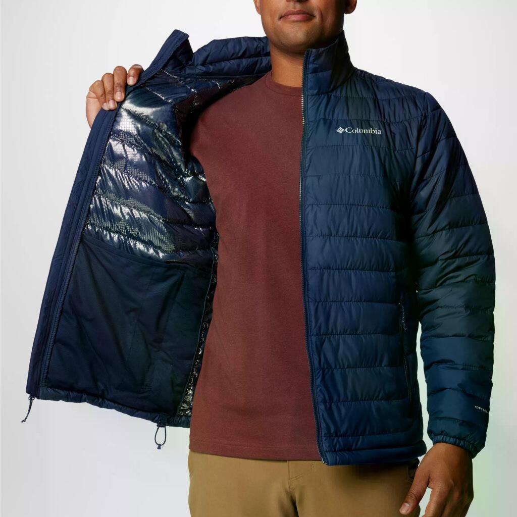 Jaqueta Columbia Modelo Powder Lite Ii Jacket Cor Azul 3/5