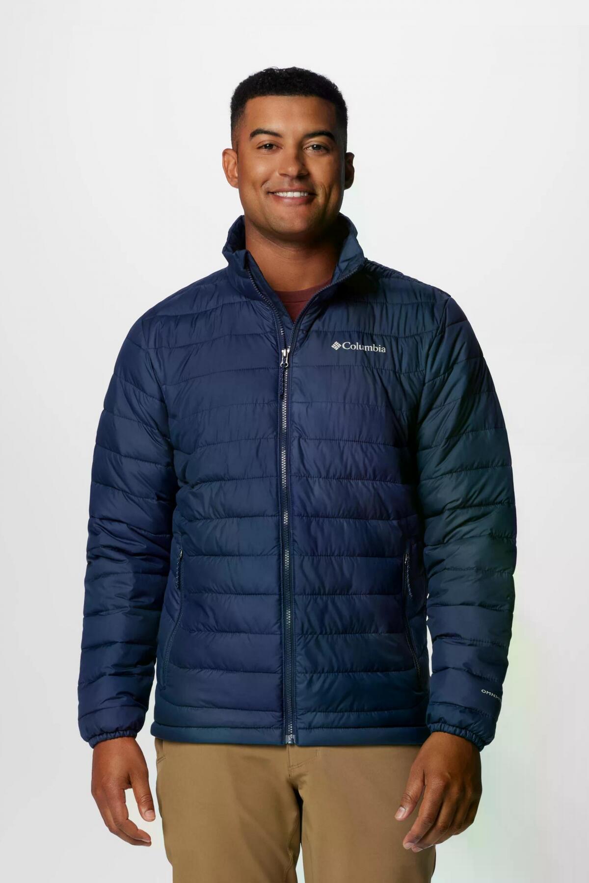Jaqueta Columbia Modelo Powder Lite Ii Jacket Cor Azul 5/5