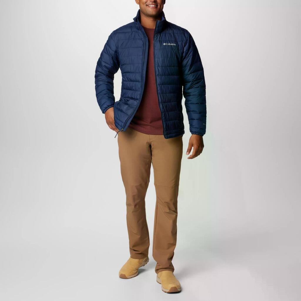 Jaqueta Columbia Modelo Powder Lite Ii Jacket Cor Azul 4/5