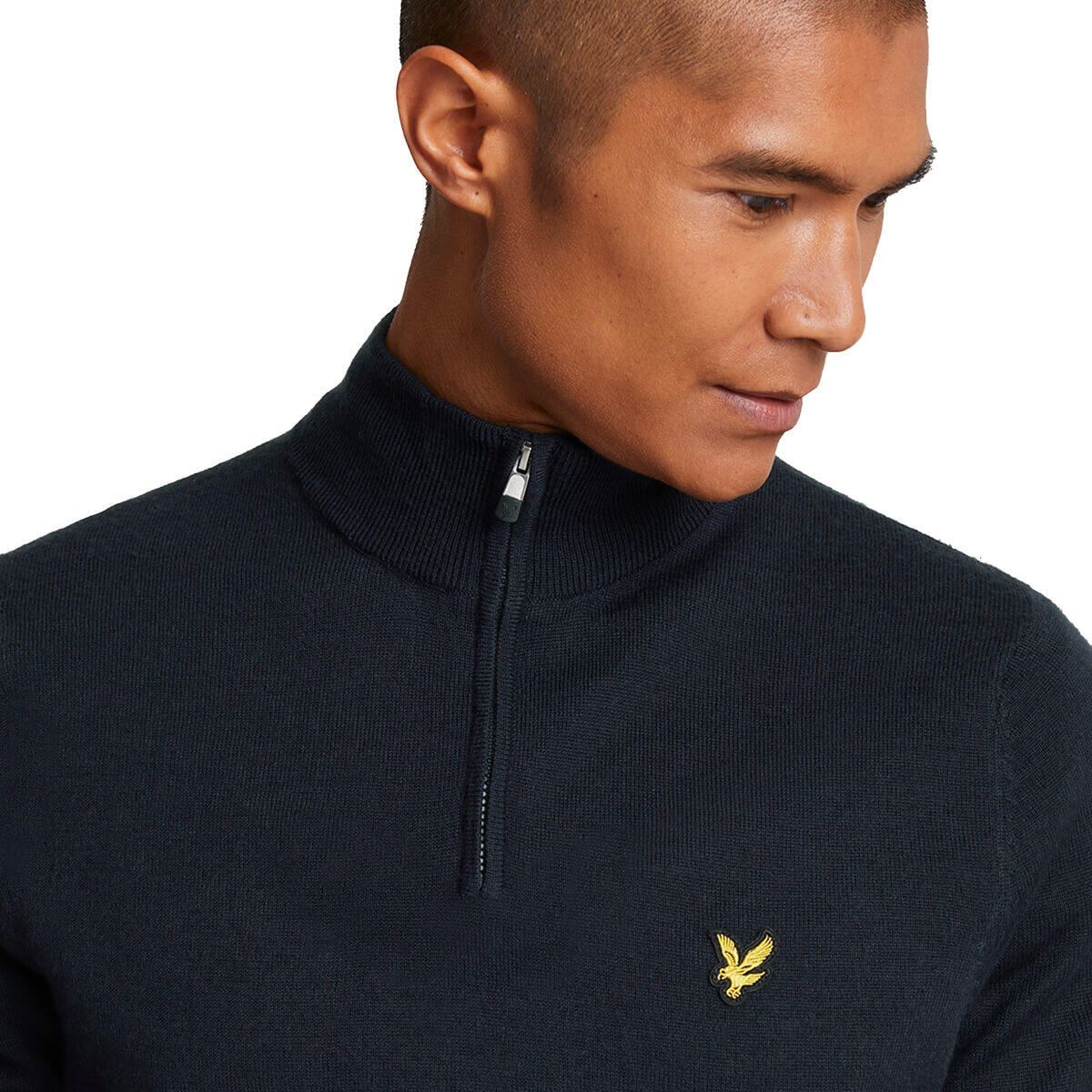 Merinowollen trui met ritssluiting Lyle & Scott 3/5