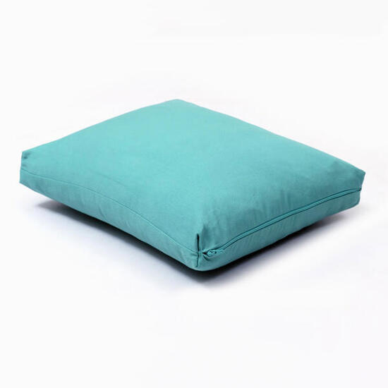 Poduszka Savasana do jogi, pod kark – bawełna organiczna i kapok, 40x30x4,5 cm