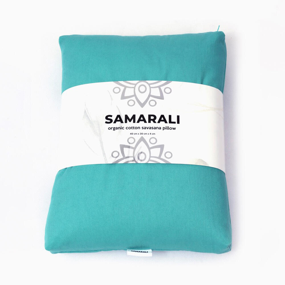 Samarali Travesseiro Savasana, almofada de pescoço para yoga 6/7