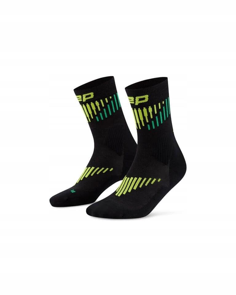 CEP Calze compressive CEP Compression Core Merino Mid Cut 3.0