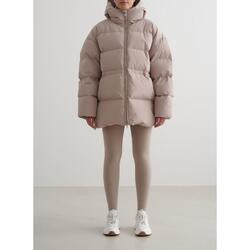 Femme Doudoune Déperlante Beige Foncé