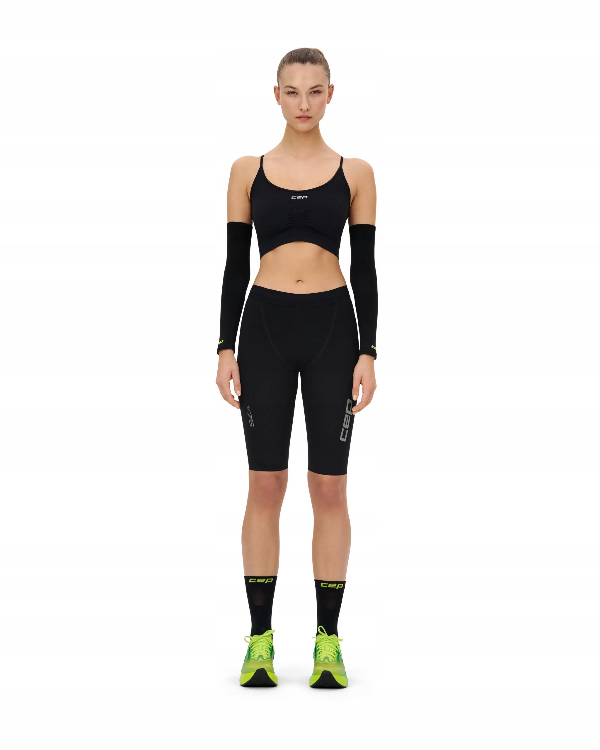 Opaski kompresyjne na ramiona rękawki biegowe unisex Core Run Ultralight CEP 3/7