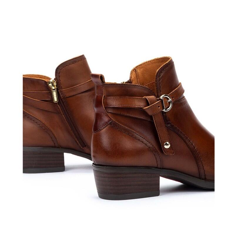 Botines Planos Mujer Pikolinos W1u-8901 Marrón 3/4
