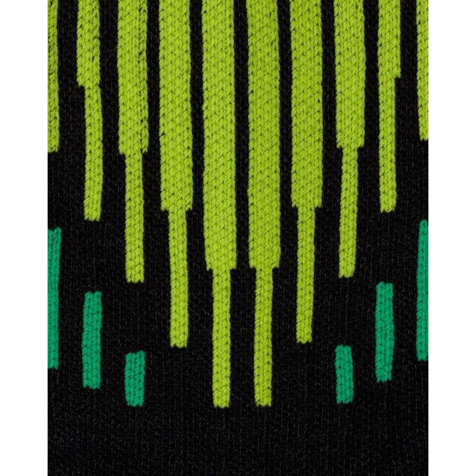 Șosete compresie înalte CEP Core Run Merino 3.0 - negru/lime | alergare iarnă