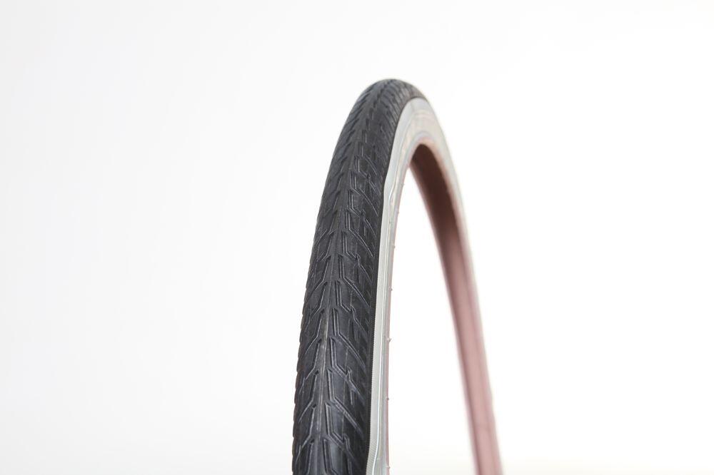 Deli Fietsband 700X45C (47-622) Zwart Wit 2/2