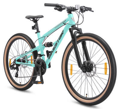 MTB 26" aluminium, vollgefedert, 21 Gang, Scheibenbremse