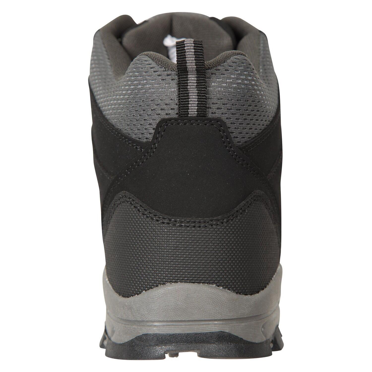 Mens Mcleod Wide Walking Boots (Jet Black) 2/6