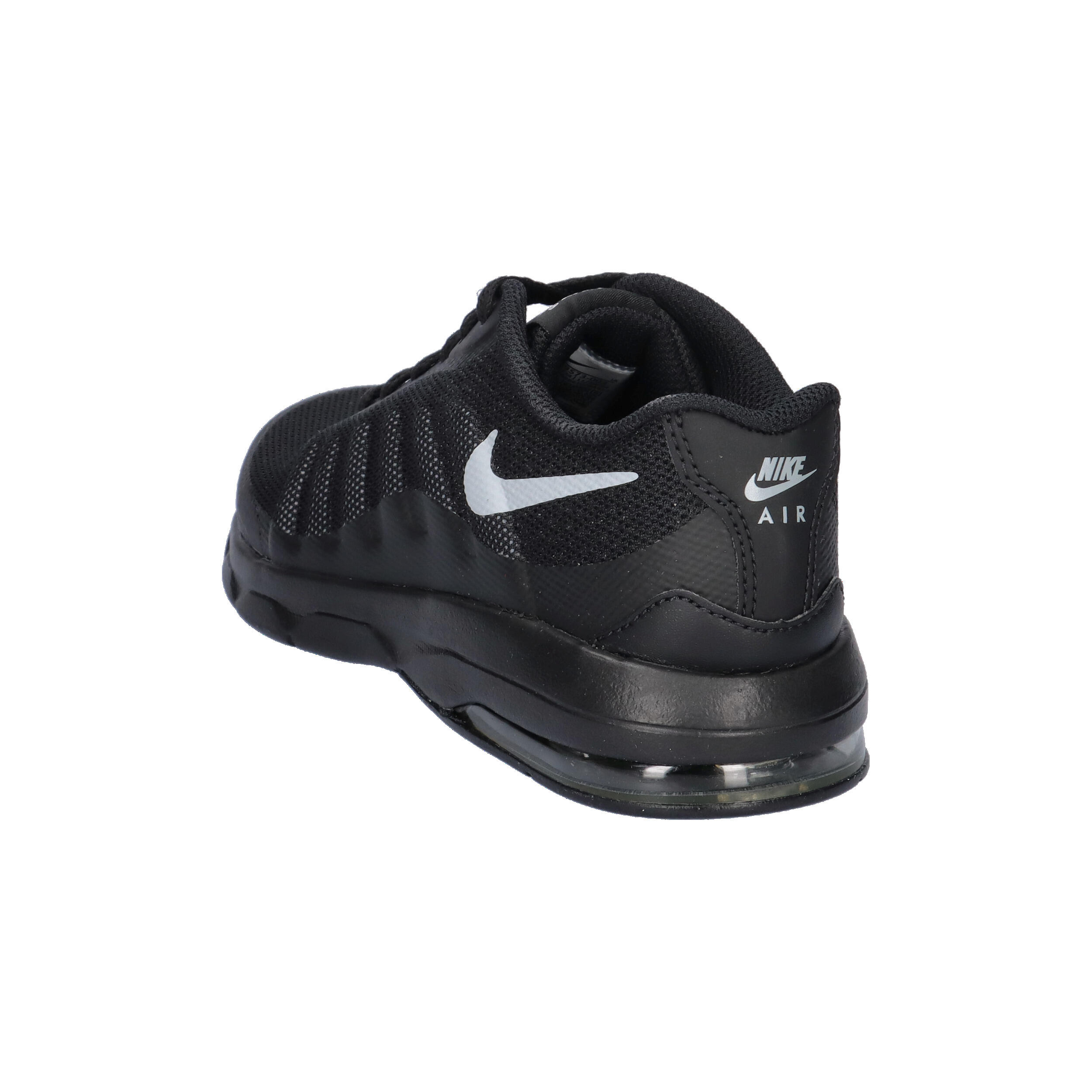 Childrens/Kids Air Max Trainers (Black/Grey) 4/7