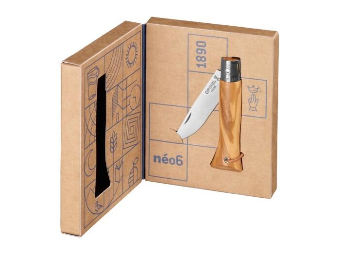 Nóż składany Inox Neo 06 olive wood 6/7