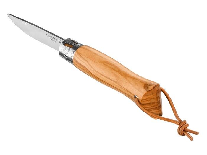 Nóż składany Inox Neo 06 olive wood
