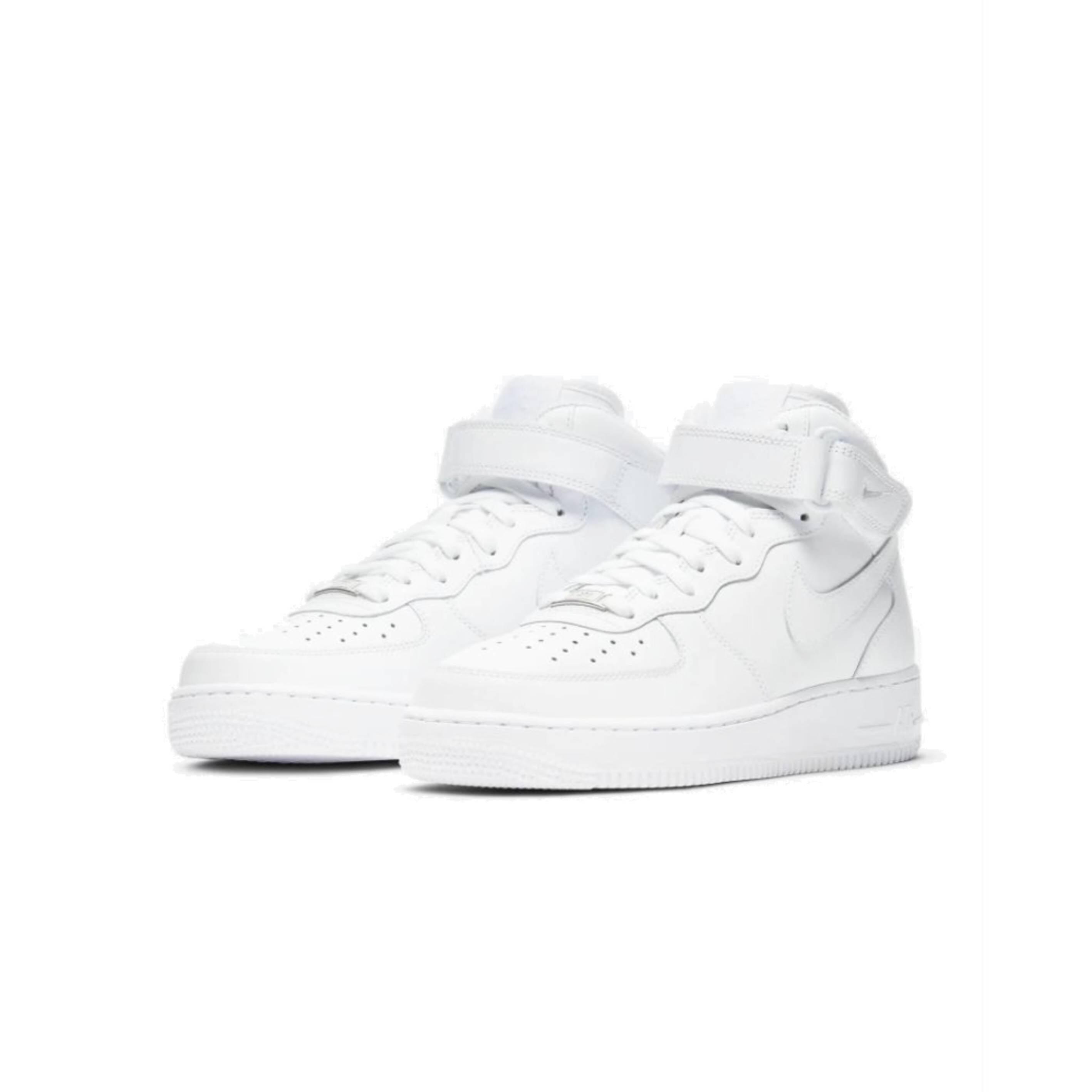 Nike Air Force 1 Mid Triple White (W) 2/5