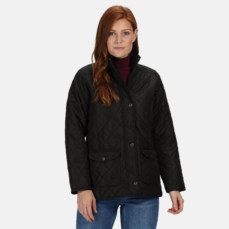 Steppjacke Tarah Damen Schwarz