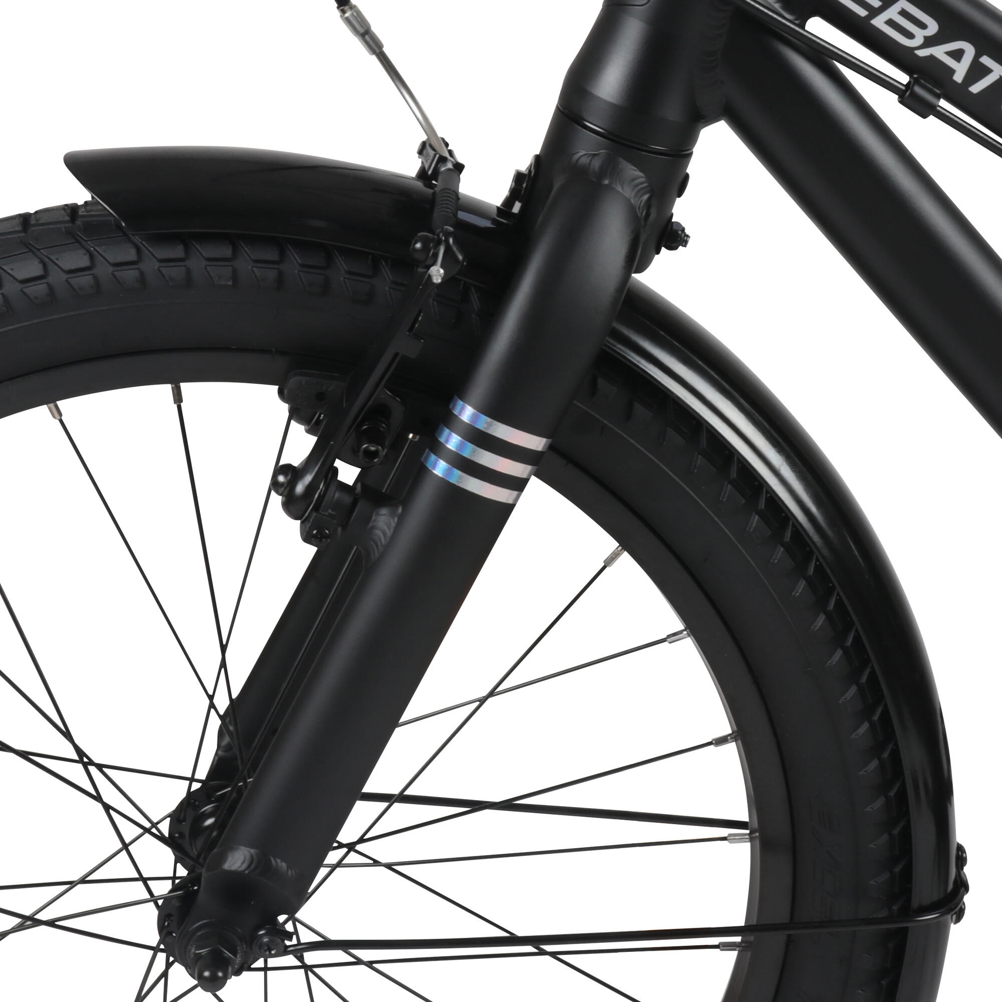 Batch Kids bike 20 inch, Matte Black, to years BATCH Decathlon