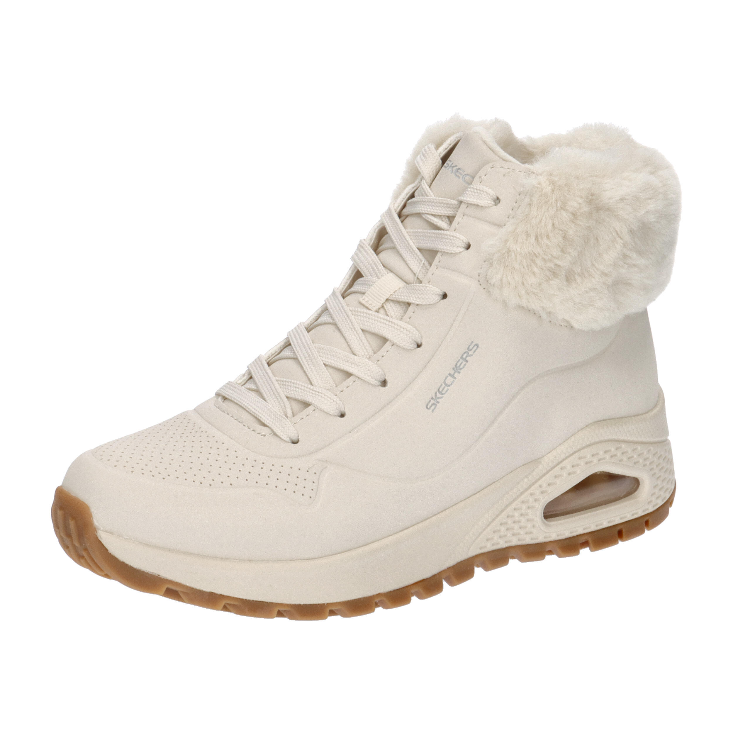 Ghete femei Skechers Uno Rugged Fall Air, Alb