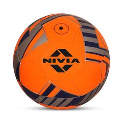 Ballon de Football Nivia Blade – Orange, Taille 5, Durable & Imperméable