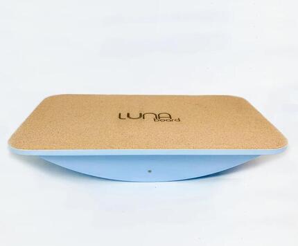 Unisex Gymnastik Balance Board Holz Balancierbrett Kreisel Belgau Natur