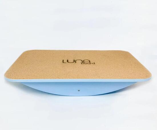 Unisex Gymnastik Balance Board Holz Balancierbrett Kreisel Belgau Natur