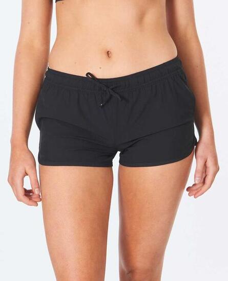 Damen Classic Surf 3" Boardshorts - Schwarz