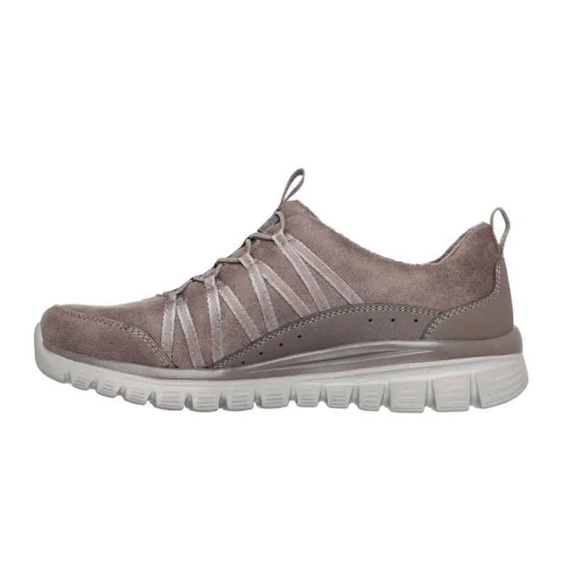 Zapatillas Femme Skechers Graceful-cozy Hug Marron 3/5