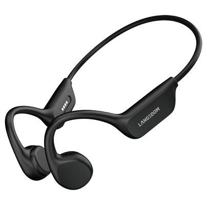 Cuffie Bluetooth a conduzione ossea impermeabili Langsdom BE17 (nere)