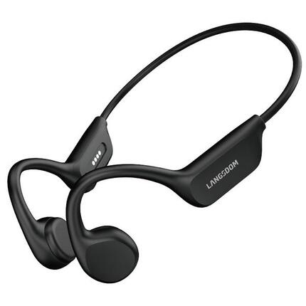 Langsdom BE17 écouteurs à conduction osseuse étanches Bluetooth (noir)