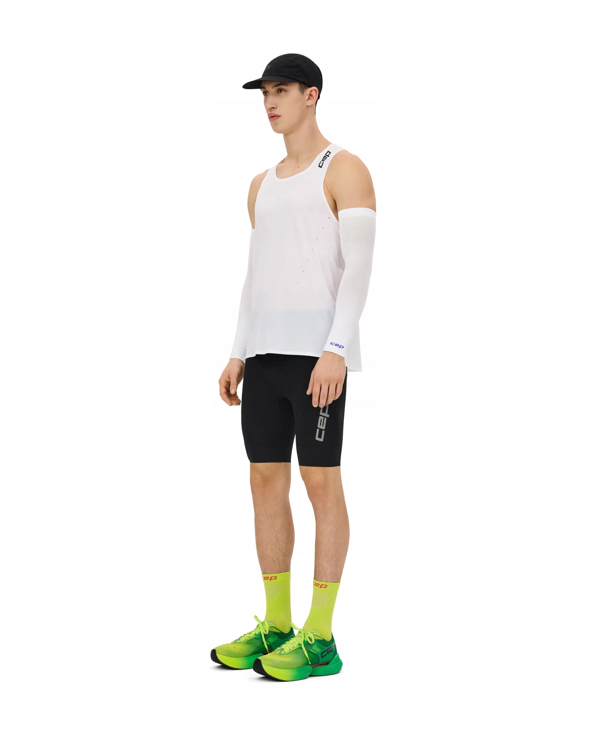 Opaski kompresyjne na ramiona rękawki biegowe unisex Core Run Ultralight CEP 5/7