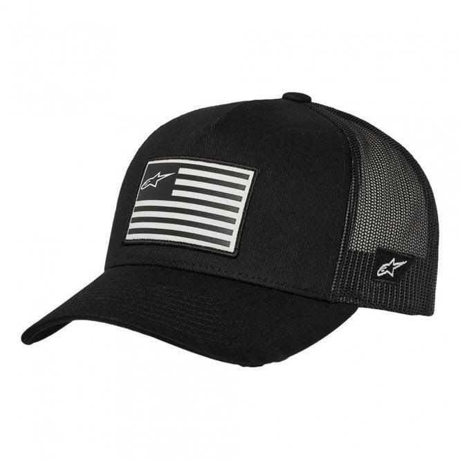 Alpinestars Flag Snapback Cap - Black / Black