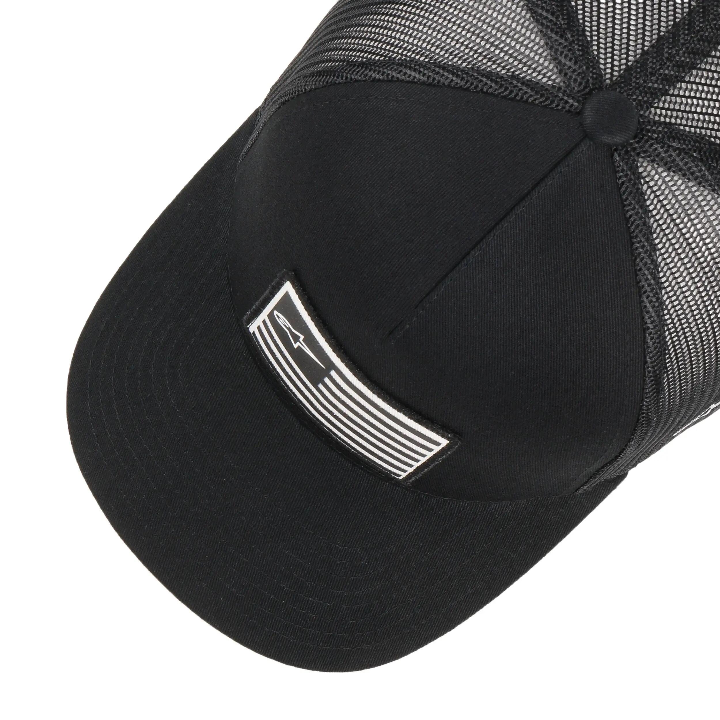 Alpinestars Flag Snapback Cap - Black / Black 3/3