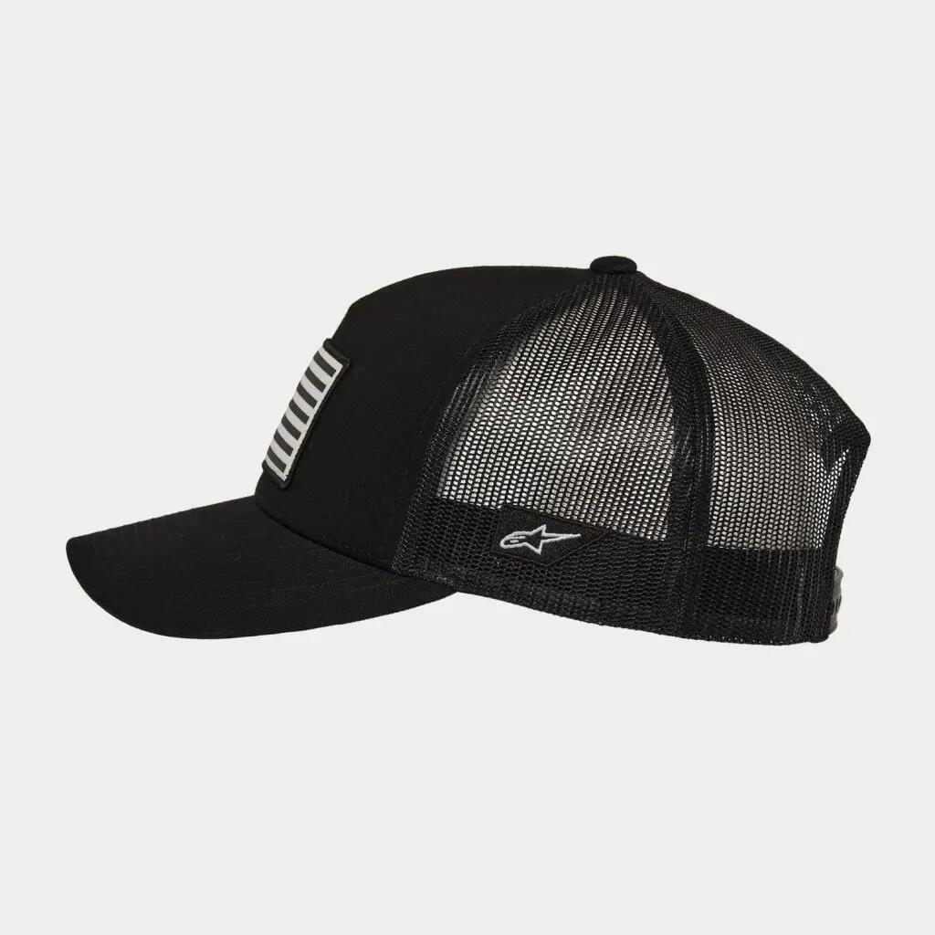 Alpinestars Flag Snapback Cap - Black / Black 2/3