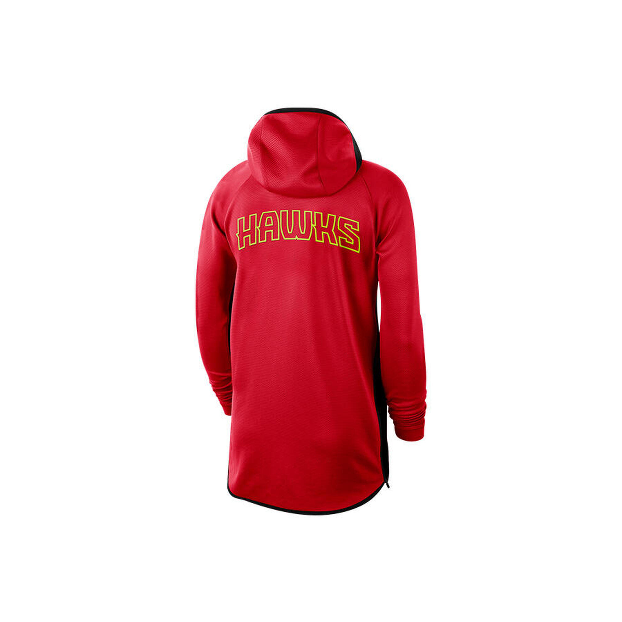Bluza męska nike nba atlanta hawks therma flex showtime hoodie university red