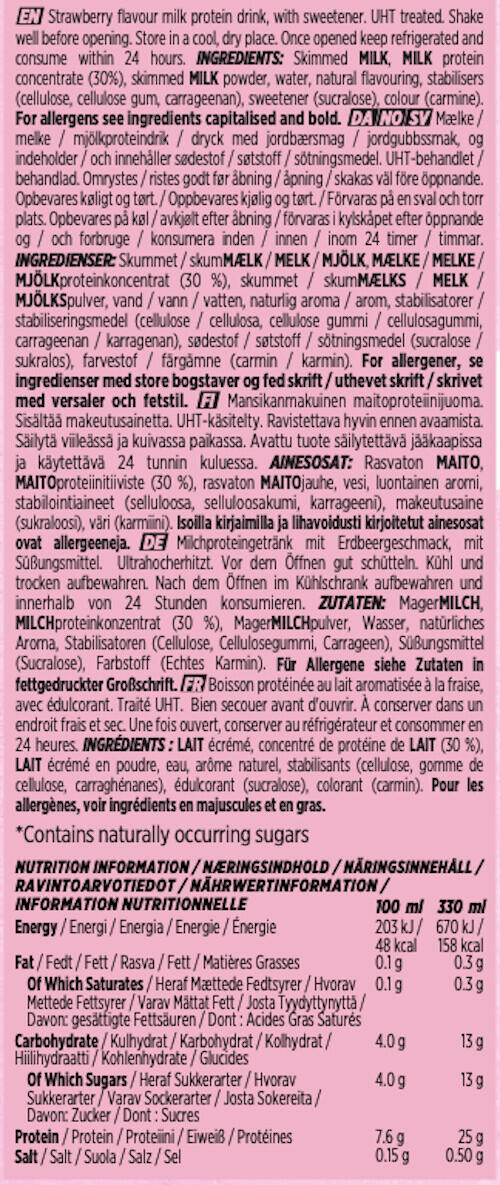 Nutra-Go Milkshake 3/4