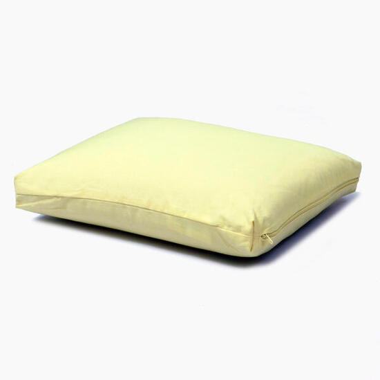 Poduszka Savasana do jogi, pod kark – bawełna organiczna i kapok, 40x30x4,5 cm
