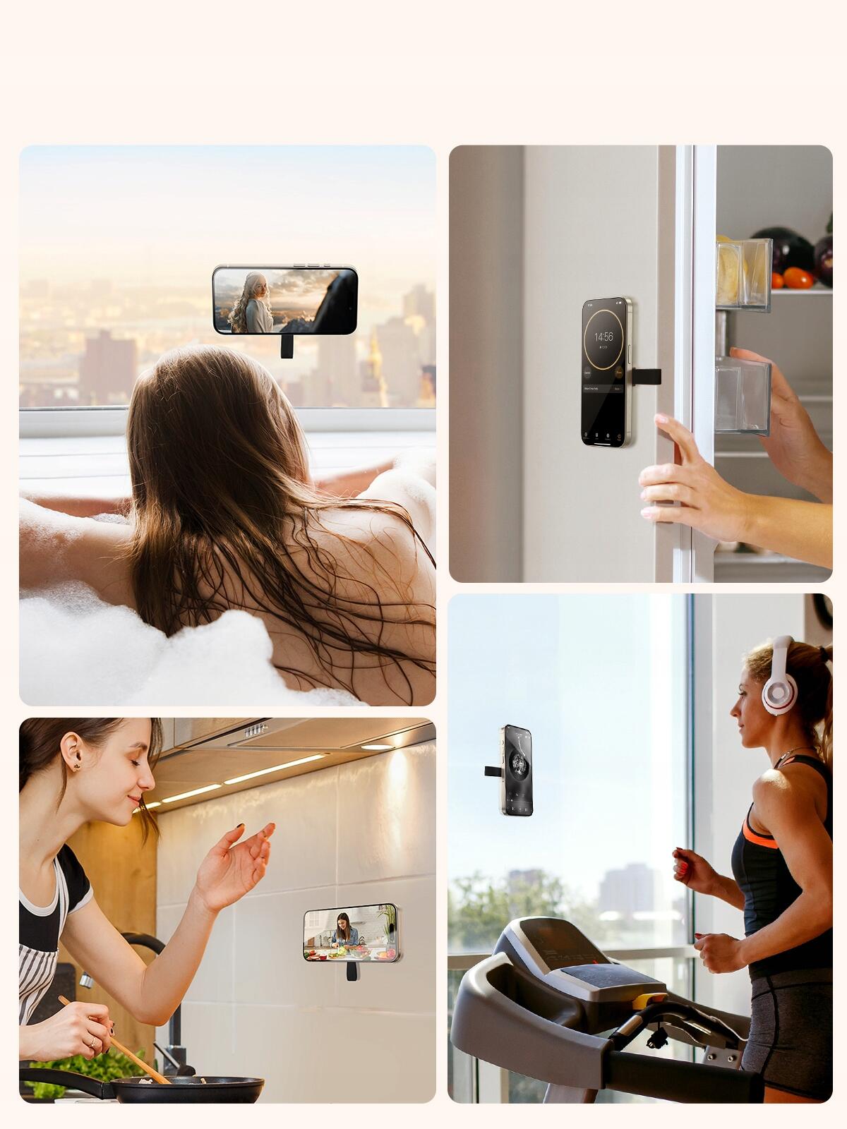 Joyroom uchwyt magnetyczny na telefon z przyssawkami 5/7